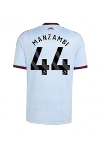 Aston Villa Johan Manzambi #44 Jalkapallovaatteet Kolmaspaita 2026-27 Lyhythihainen
